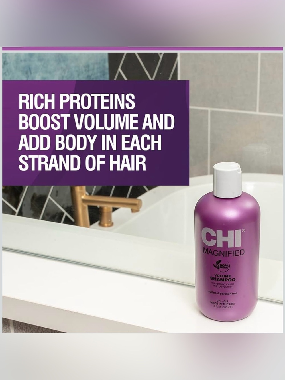 CHI Magnified Volume Shampoo - 12 fl oz NWT - Picture 2 of 8